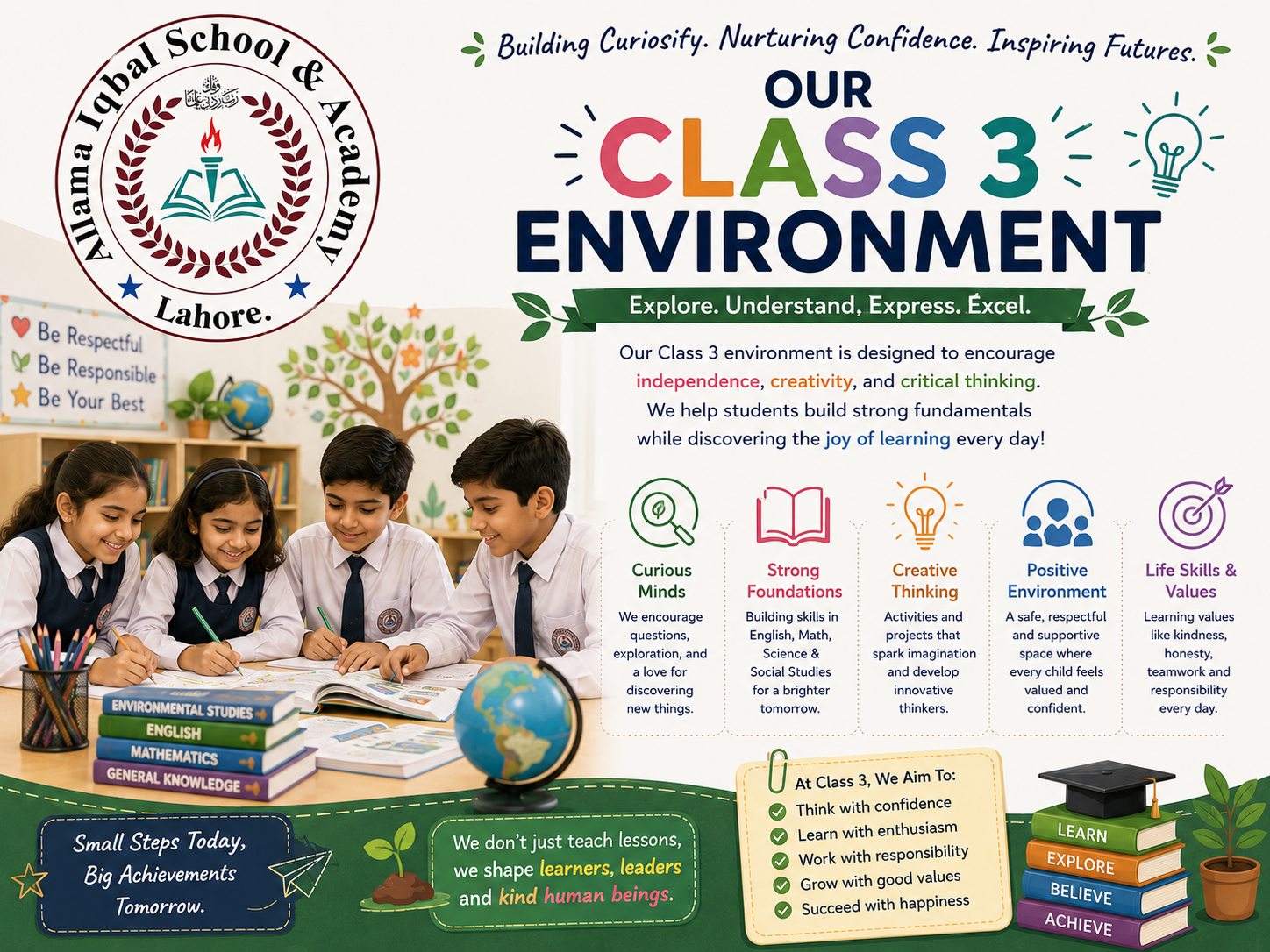 Class 3 Advanced School Syllabus